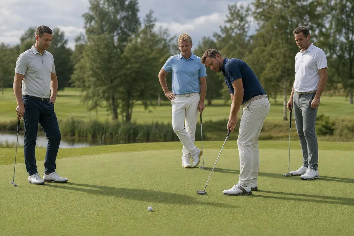 Hvordan spilles foursome i golf?